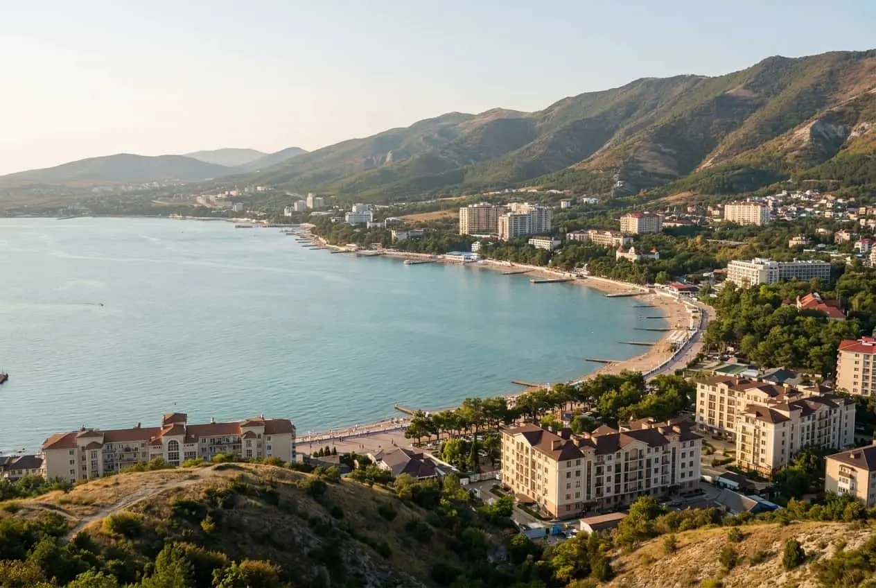 Панорама Геленджикской бухты